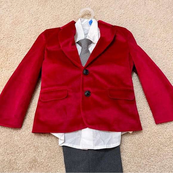 NWOT Nautica Velvet Blazer Outfit Set - Picture 7 of 11
